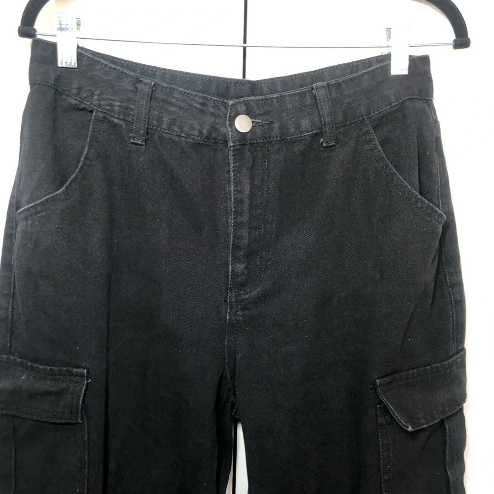 Black Cargo Pants Size 29L